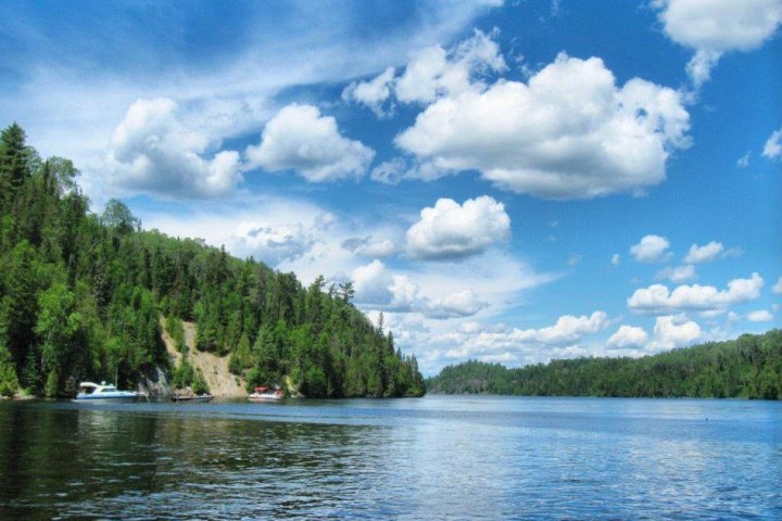 a large body of water