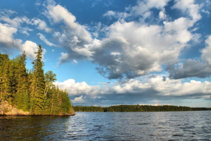 a large body of water